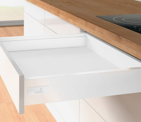 9230044 КОМПЛЕКТ ЯЩИКА INNOTECH ATIRA ПОЛНОГО ВЫДВ. SILENT SYSTEM, H70, NL260, БЕЛЫЙ