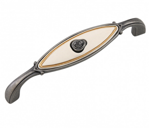 RS111BAZ.4/96/W Черненый старинный цинк/Кремовый MARTA