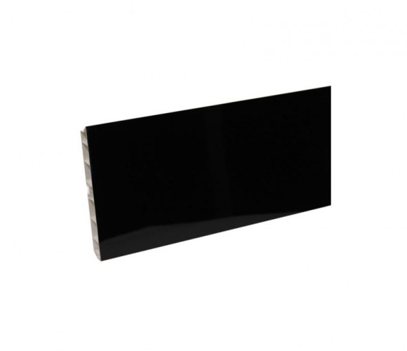 Цоколь кух. H=100мм, Черный ГЛЯНЕЦ 4м