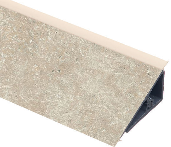 REHAU Перфетто-лайн - Плинтус №221    Тессина кремовый  4200мм.  16076371001