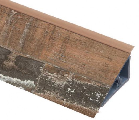 REHAU Перфетто-лайн - Плинтус №H110   Сосна силэнд  4200мм.  16087041001