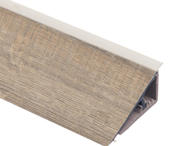 REHAU Перфетто-лайн - Плинтус №1150   Дуб аутентик серый  4200мм.  16075691001
