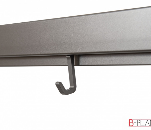 Крючок для рейлинга B-PLANUM, Тефлон, SRH121/TFL   БОЯРД