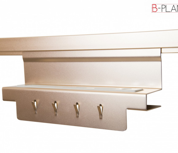 Полка для ножей B-PLANUM, Шампань, 395*89*181мм SRK521/CHMP   БОЯРД
