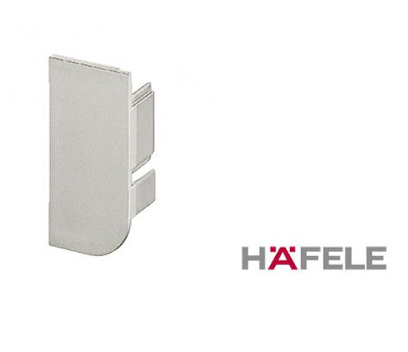 Заглушка концевая профиля Timeless 126.37.900, серебристая, правая   (126.37.997)