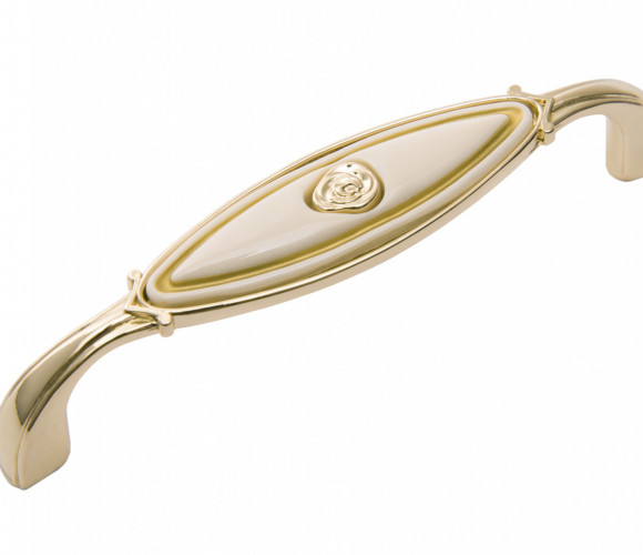 RS111GP.4/96/W Золото полированное/Кремовый Ручка MARTA