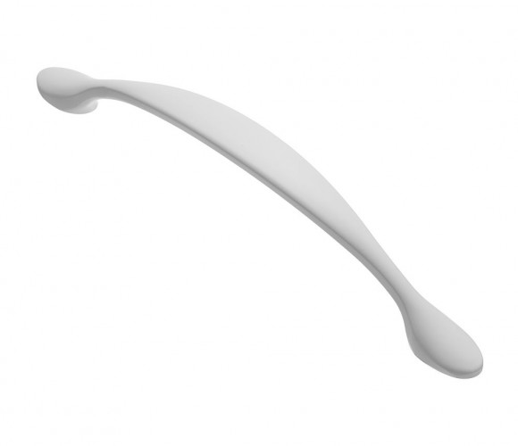 Ручка CAMAIO L-128, белый матовый   UZ-CAMAIO-128-10М