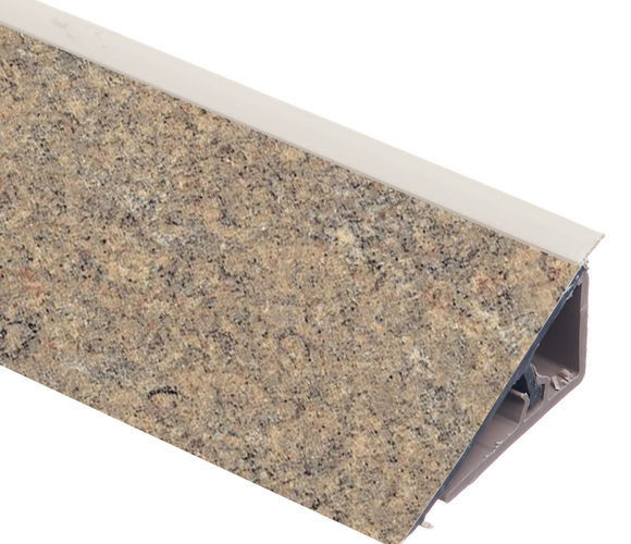 REHAU Перфетто-лайн - Плинтус №371  Галицио серо-бежевый  4200мм.  16070371001