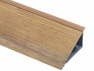 REHAU Перфетто-лайн - Плинтус №1487   Пихта брамберг  4200мм.  16100191001