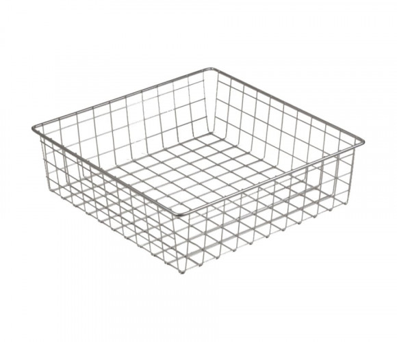 Корзина сетчатая 585х485х200мм  ХРОМ   (526)