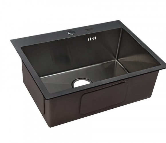 Мойка Premial PR 6045 (600х450х230мм, толщ.3мм), ГРАФИТ