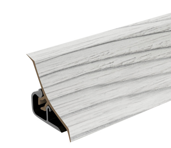 Thermoplast 120 - Плинтус - 2058    Бискайская сосна ( Скиф 101)  18*18*3000 (MRK 120-1411)