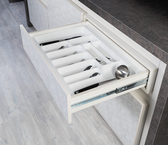 Вкладыш д/стол. приборов S-2285 М500 (440х490х55) белый