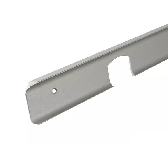 ПЛАНКА AL-38 R-9мм соединит/угловая универс. Серебро