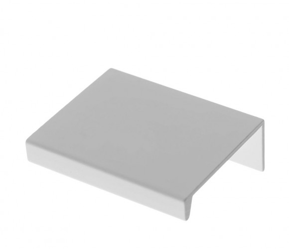 Ручка алюминиевая 32мм/50мм,   UA-HEXI-10M, белый матовый