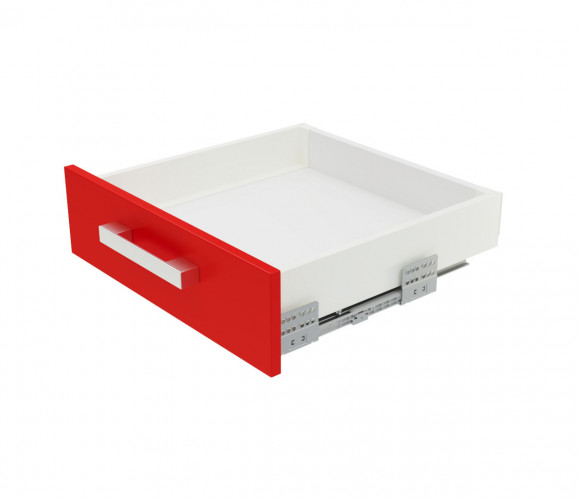 Ящик СТАРТ с ПРЯМЫМИ боковинами Белый SB18W.1/350, выс. стенки 86мм