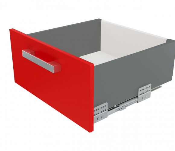 Ящик СТАРТ с ПРЯМЫМИ боковинами Графит SB20GRPH.1/500, выс. стенки 167мм