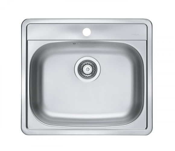 Мойка MORE 10 NAT-90 560X500 1X 1106813 в компл. с сифоном 1102384					