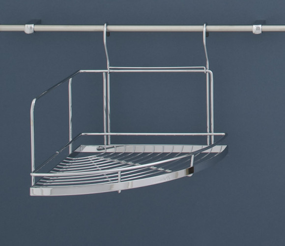 Навеска Угловая двухъярусная полка малая   M 548