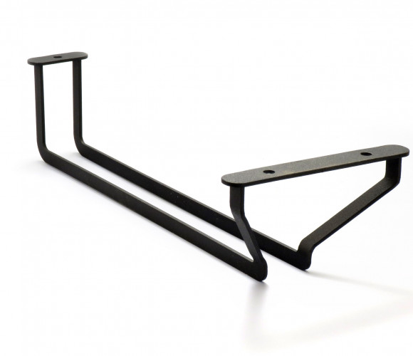 Бокалодержатель одинарный черный BD 301