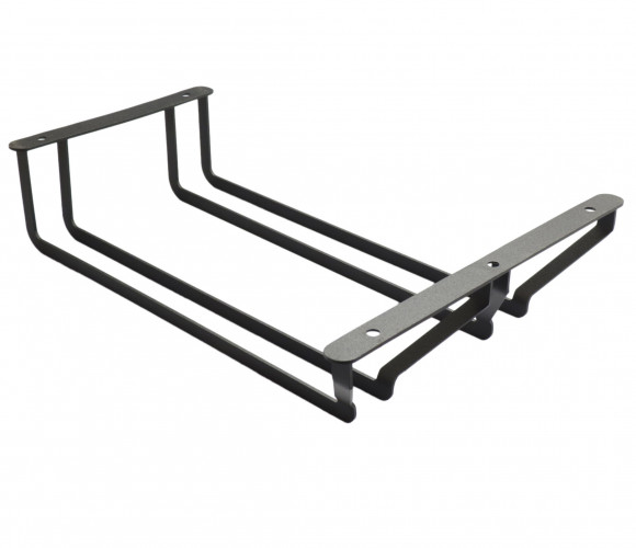 Бокалодержатель двойной черный   BD 301