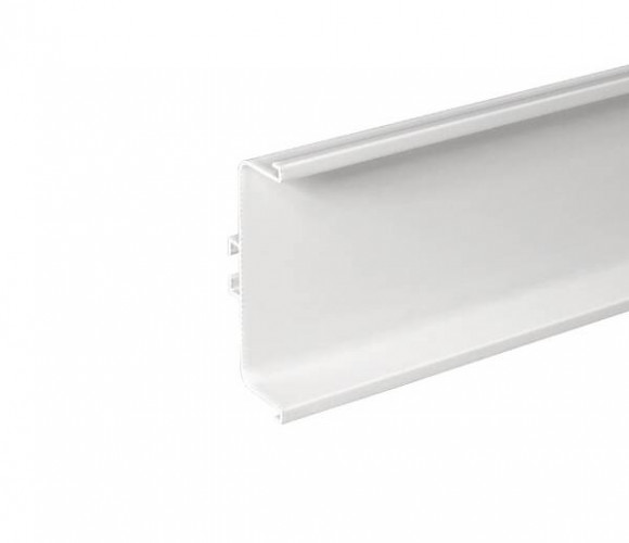 Профиль GOLA алюм. горизонтальный С-образный, Белый 4100мм REHAU