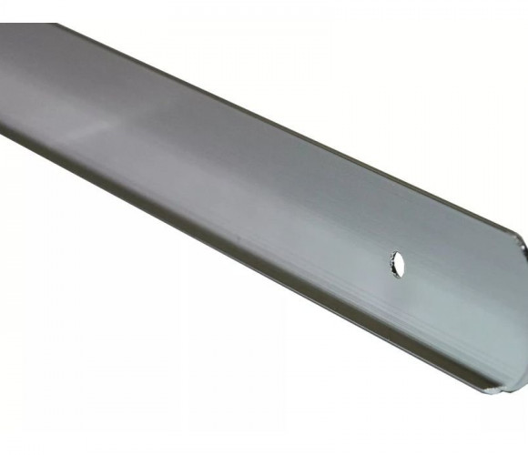 ПЛАНКА AL-38 R-9мм торцевая универс.   ХРОМ