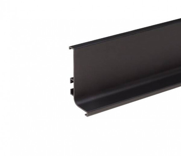 Профиль GOLA алюм. горизонтальный L-образный, Черный 4100мм REHAU