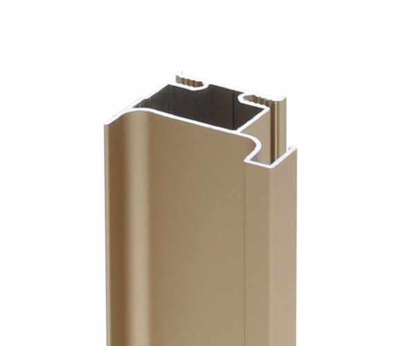 Профиль GOLA алюм. вертикальный L-образный, Золото 4700мм REHAU