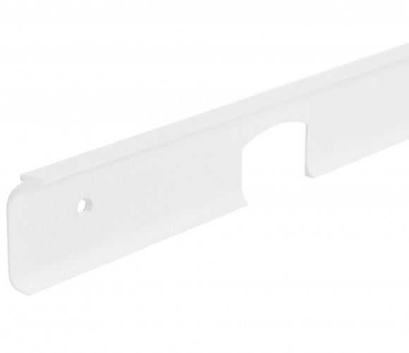 ПЛАНКА AL-38 R-9мм соединит/угловая универс. БЕЛЫЙ