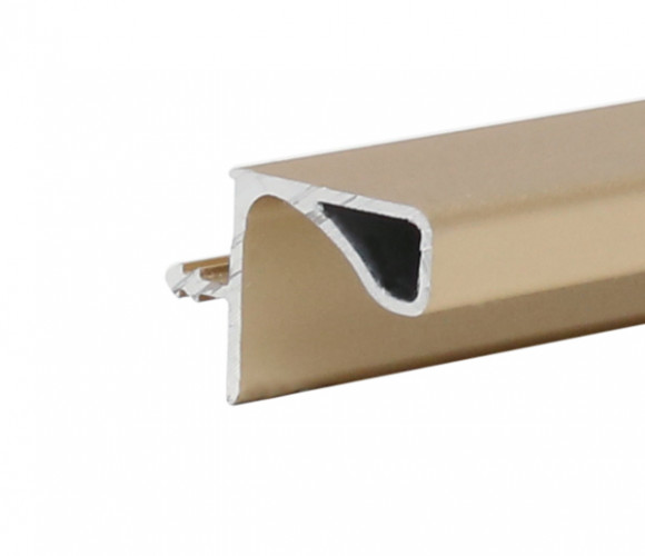 Профиль GOLA алюм. для полок 16мм, Золото 4100мм REHAU