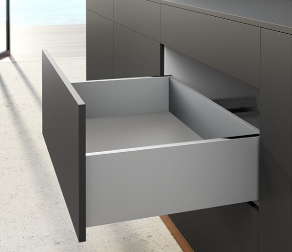 Ящик AvanTech YOU выс. бок. 187мм., длина 450мм., серебро