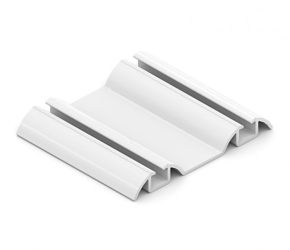 АРИСТО Направляющая двойная нижняя, 5400, белый   AS0504