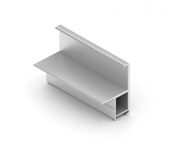 АРИСТО Профиль вертикальный NOVA, 2700, серебро   NB0487