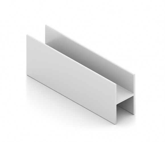 АРИСТО Профиль средний без самореза ЭКО CKRU0471, 5400, белый