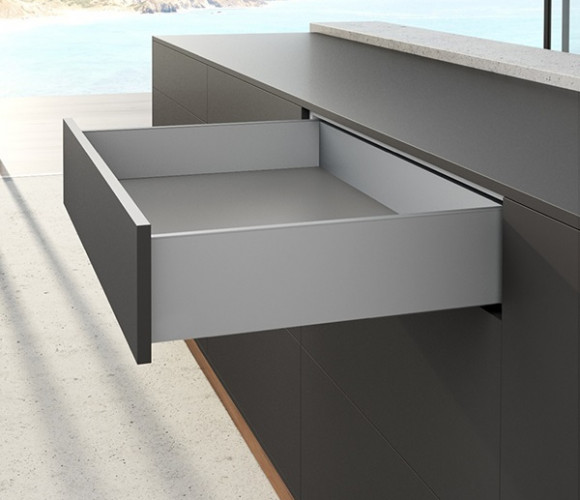 Ящик AvanTech YOU выс. бок. 139мм., длина 500мм., серебро