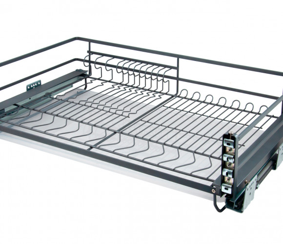 Cargo 800мм Посудосушитель CARMA KRS05/1/3/800/GRPH с довод. и крепл. к фас., ГРАФИТ   БОЯРД