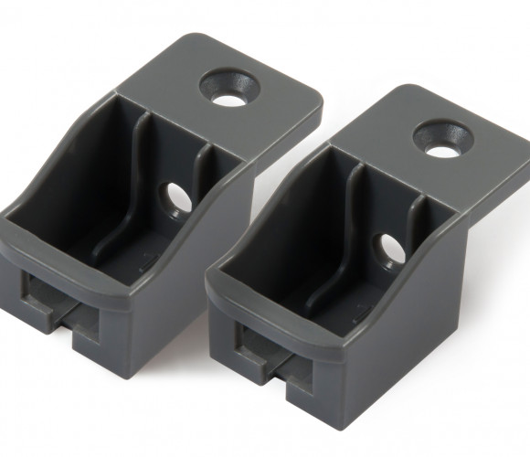 Держатель продольного рейлинга СТАРТ Графит SBH40/GRPH