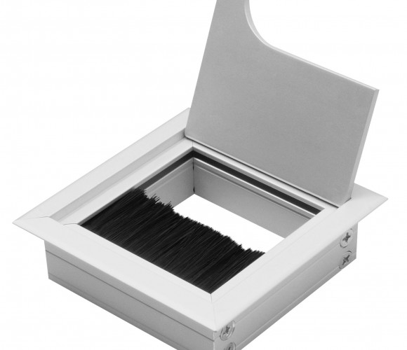 Пропуск для кабеля Merida 80x80, Белый PK-8080-10   SETE