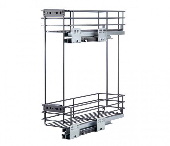 Cargo mini 200мм Bellissimo KR08/1/3/200/R/GRPH с доводчиком, ПРАВАЯ, ГРАФИТ  БОЯРД