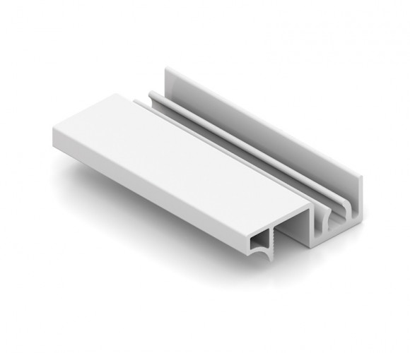 АРИСТО Профиль верхний SLIM, 5400, белый   AV0588