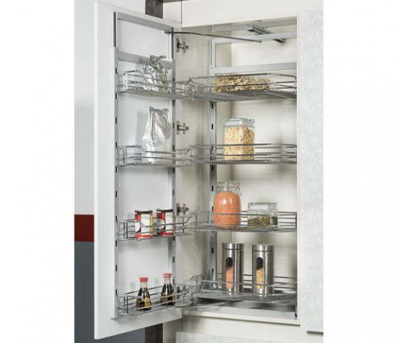 Пенал Summer Классик, Starax 4-х.ярусная, шир. 600 (530х510х1250-1400), без довод. S-1222-С