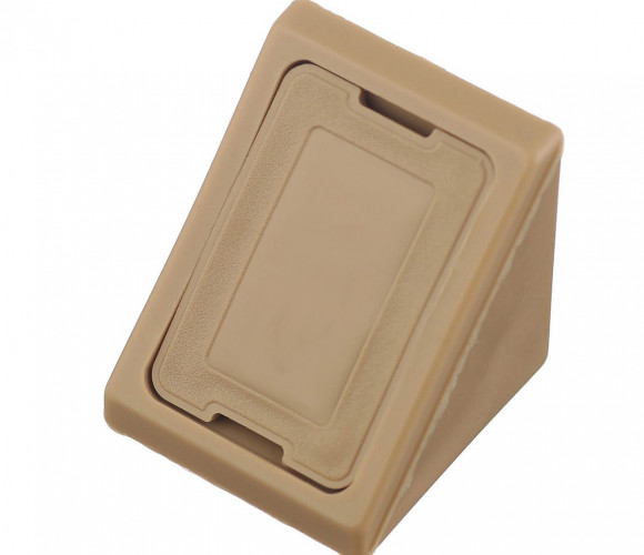 Уголок+крышка монтажный, имбирь №6