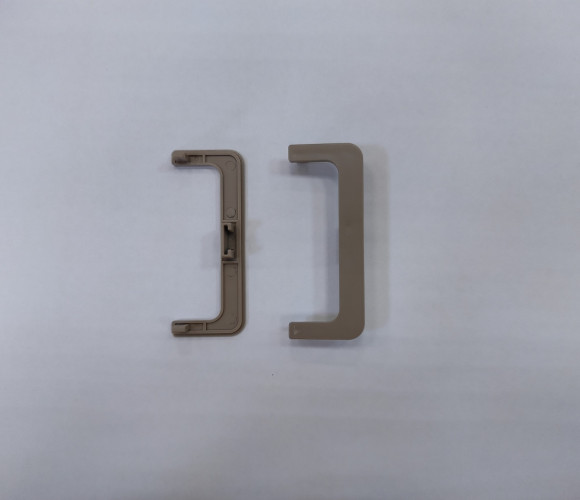 Заглушки для горизонт. профиля GOLA С никель REHAU