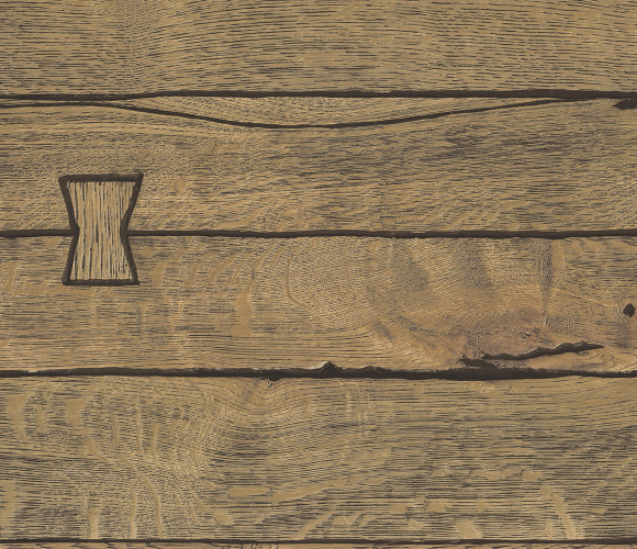 EGGER Плинтус H195 ST10 Дуб Касл 4100х25х25