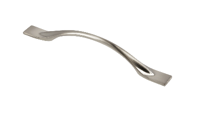 Ручка FLOW L-128, инокс   UZ-FLOW-128-06