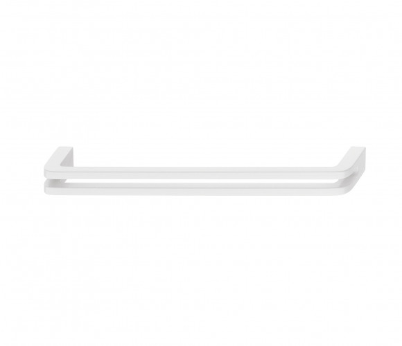 Ручка-скоба, сплав цинка, белый, 160мм (170x28мм)   110.34.706