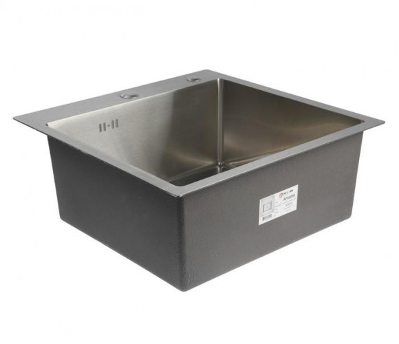 Мойка AFLORN (500х500х230мм, толщ.3мм), Сталь шлифованная