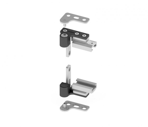 АРИСТО Механизм поворотный регулируемый 4В1, черный   FP0000