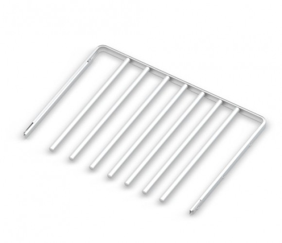 АРИСТО Вешалка для брюк выдвижная, серия 460, L=550, белый   WA0337